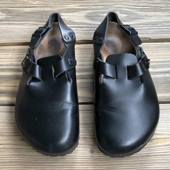 birkenstock clog with backstrap